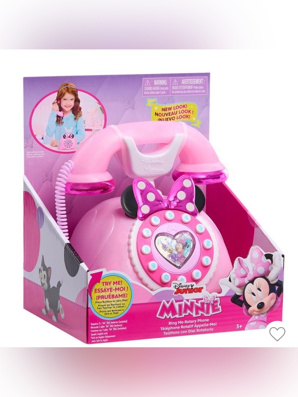 Disney Minnie Ring Me Rotary Phone